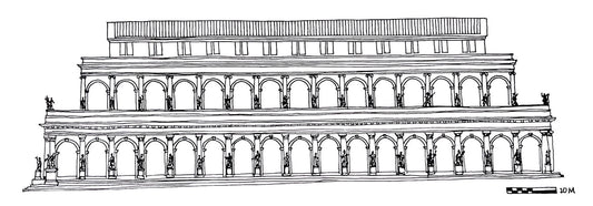 Basilica Giulia, 2019 | Pen on Paper