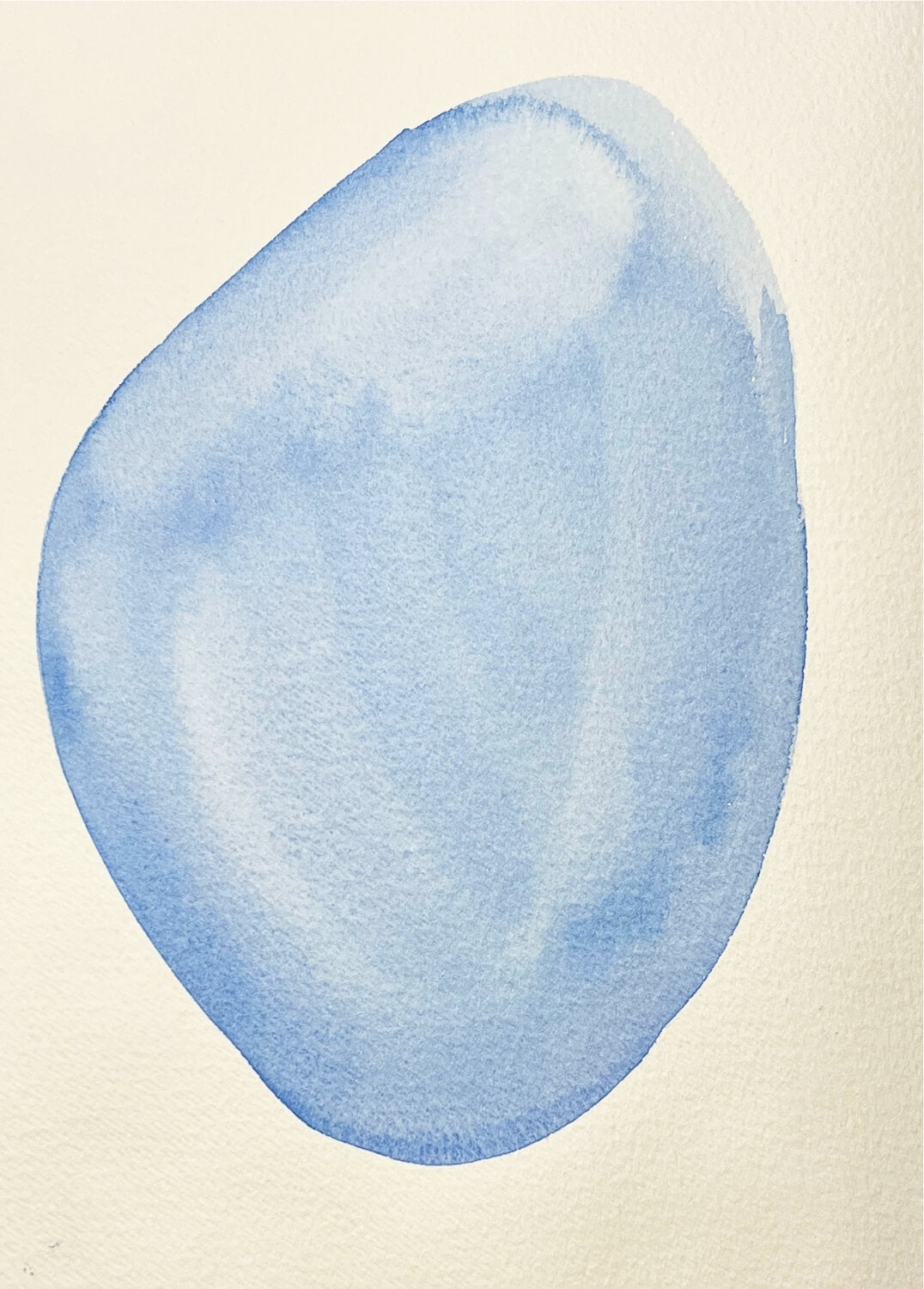 Blue One, 2023 | Watercolor