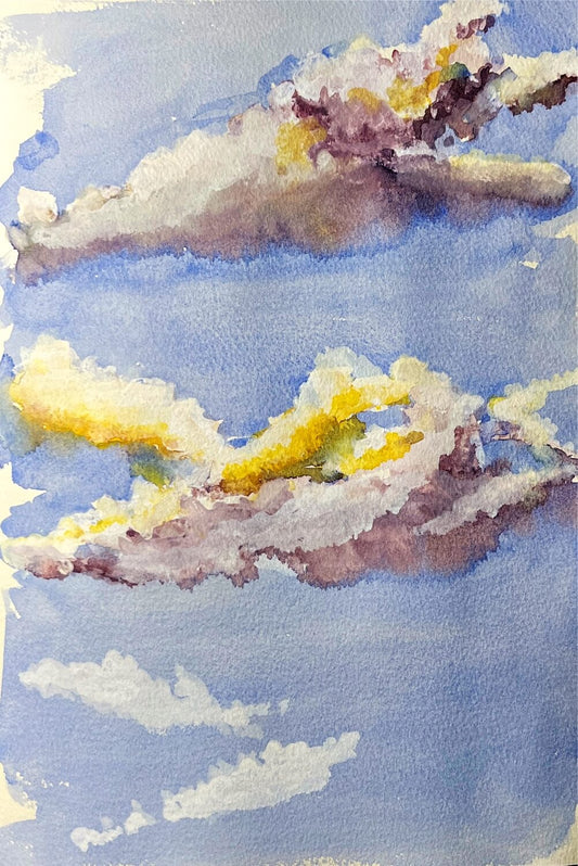 Cloud Study, 2023 | Watercolor